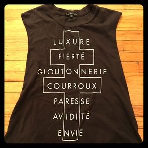 Truly Madly Deeply 7 Deadly Sins Muscle Tank Small